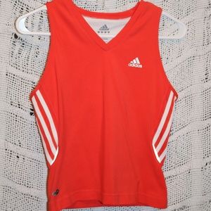 Orange Adidas Tank